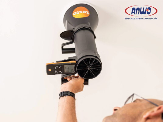 ANEMOMETRO MOLINETE TESTO 417 KIT 2 CON CONEXIÓN APP